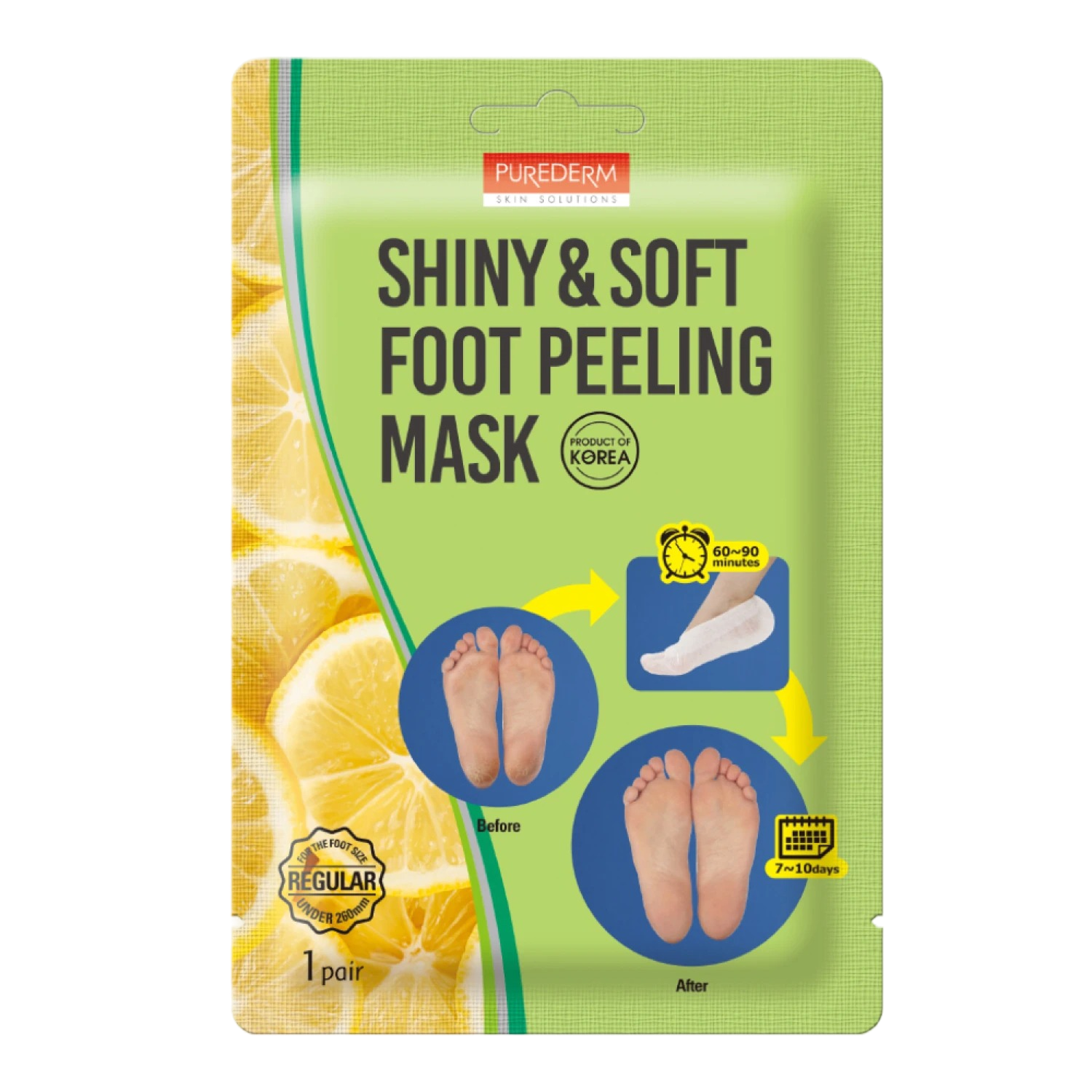Shiny & Soft Foot Peeling Mask